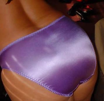 25P My favorite satin panties girl