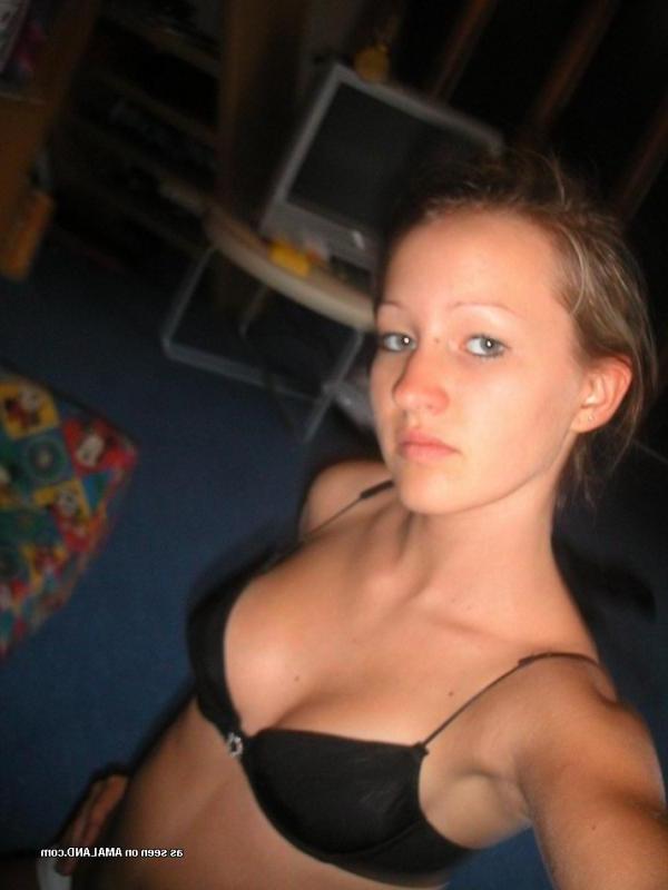 14P Collection of a nerdy teen chick camwhoring in her underwear
