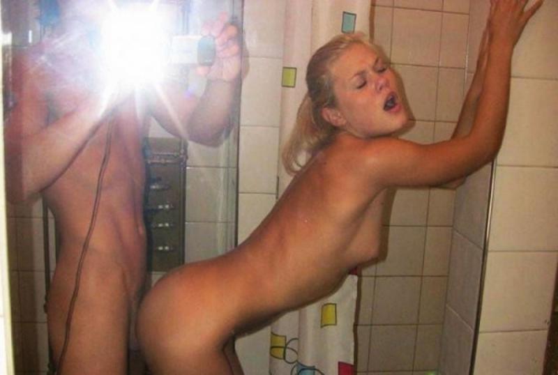 15P Naughty blonde coed gets banged rough after milking boner