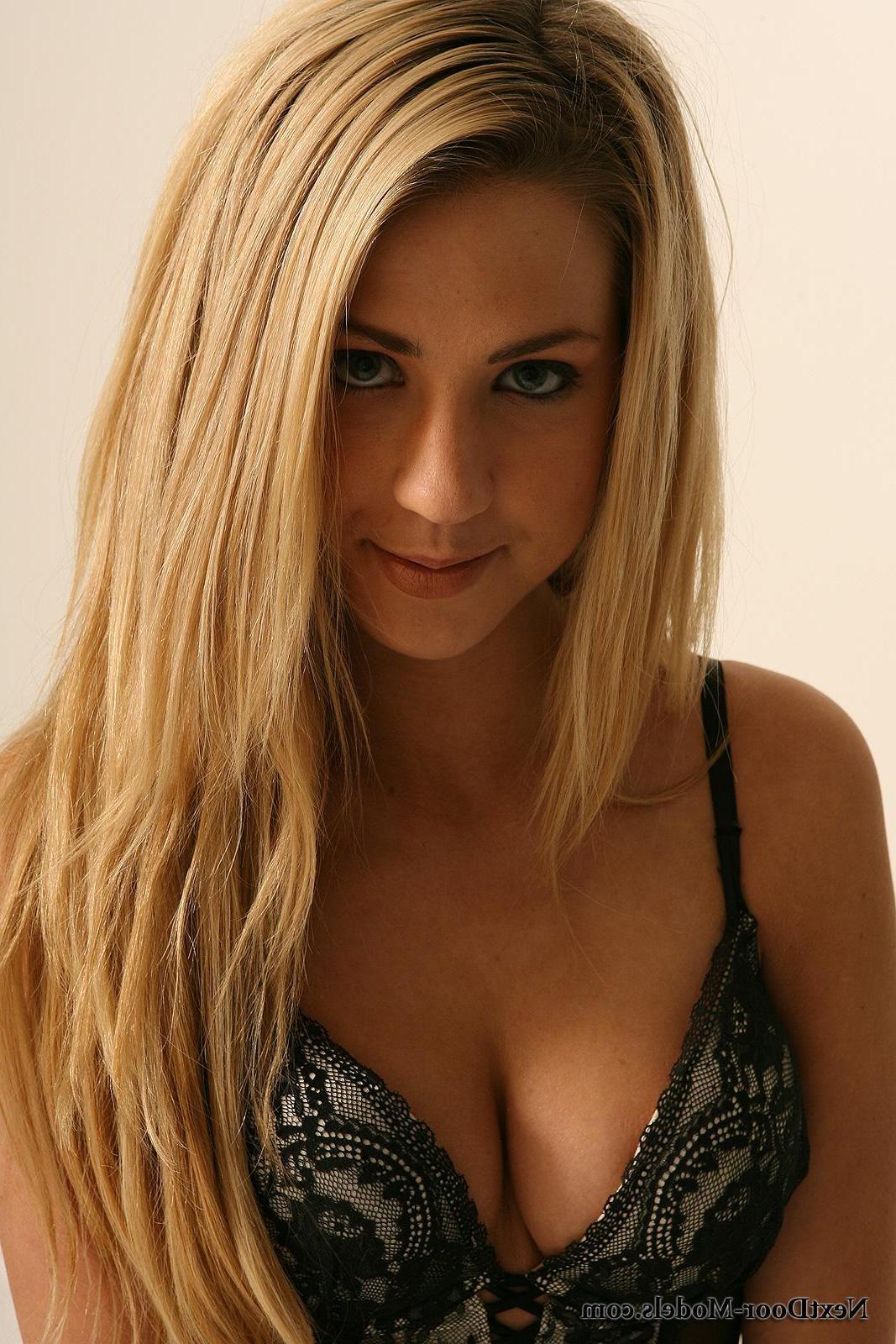 13P Beautiful teen Bree Taylor strips off her black stockings to seduce you