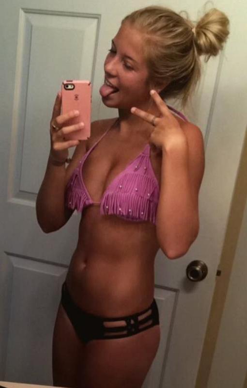 10P Hot college coeds take selfies of their amazing bodies at home