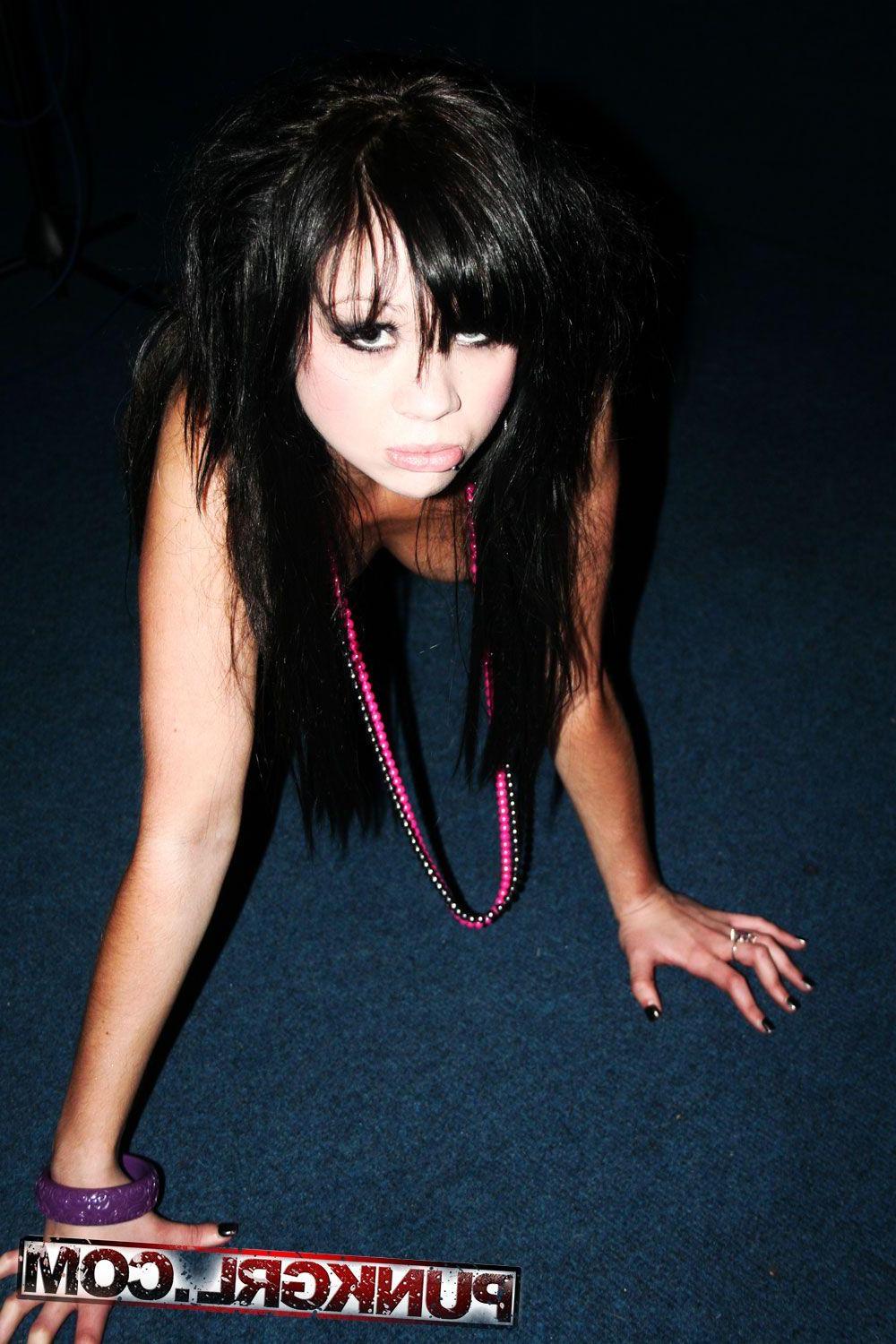 20P Pictures of teen slut Dark Dolly being your fuck bunny