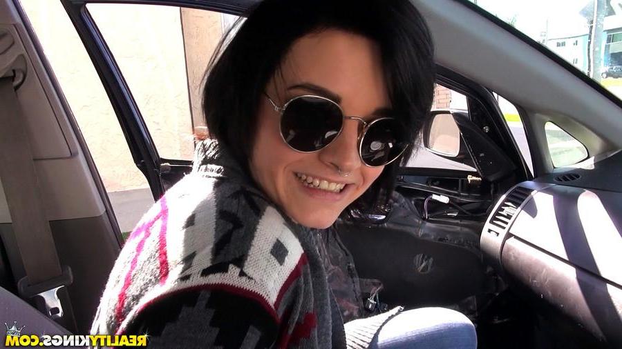12P Brunette teen Kai Marley gets fucked hard by a stranger