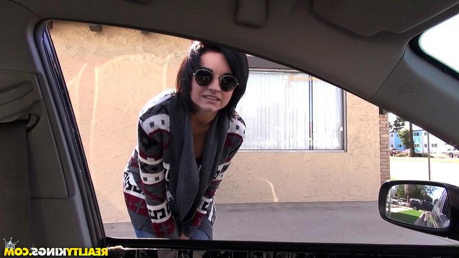 12P Brunette teen Kai Marley gets fucked hard by a stranger