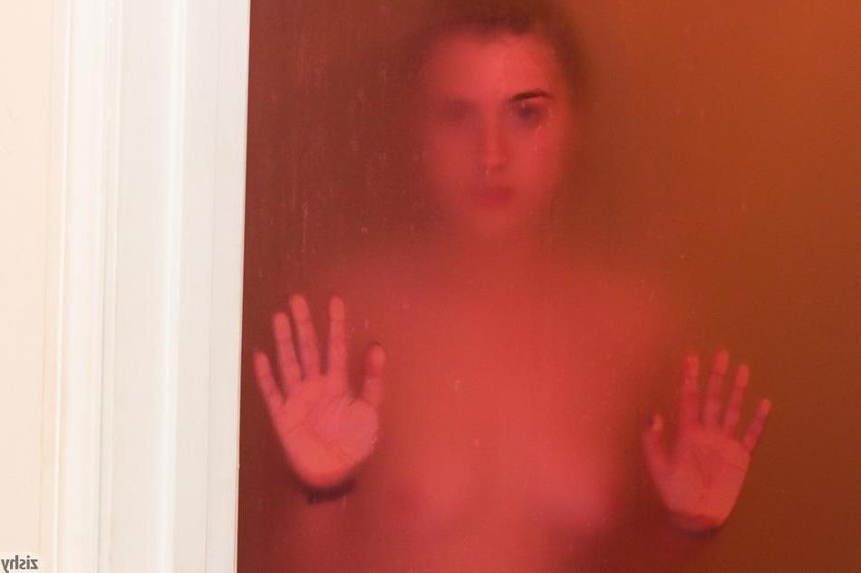 8P Pretty coed Skylar Anke teases with her hot busty body