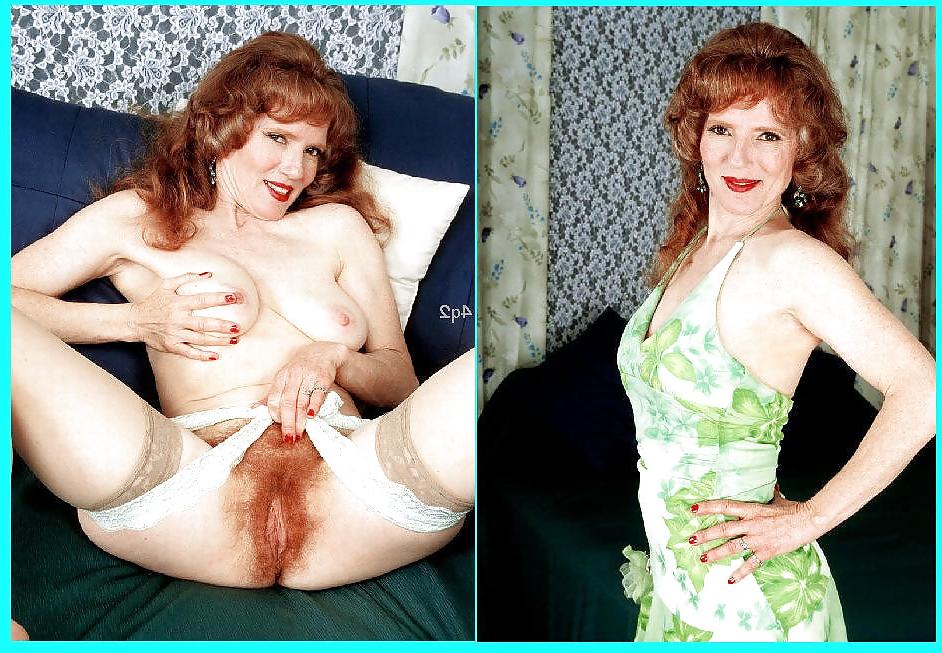 25P Dressed - Undressed Hairy women Part 17