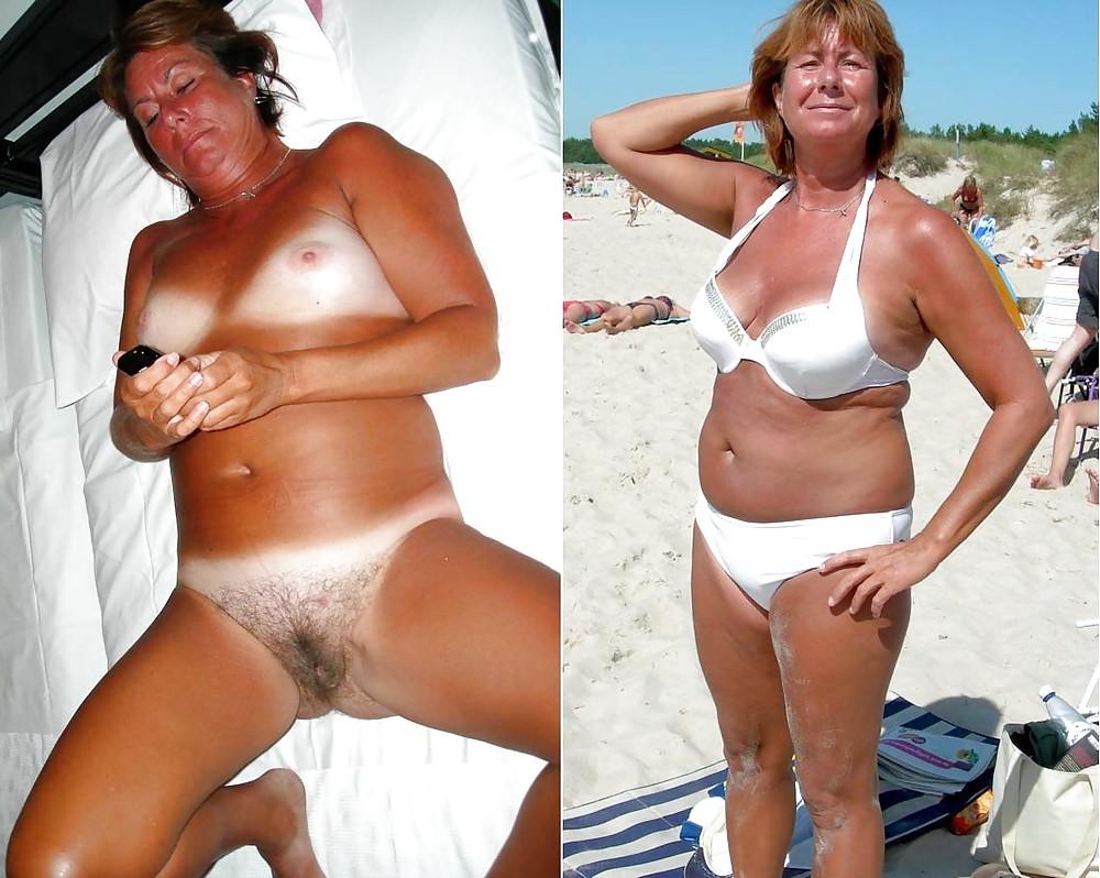 25P Dressed - Undressed Hairy women Part 17