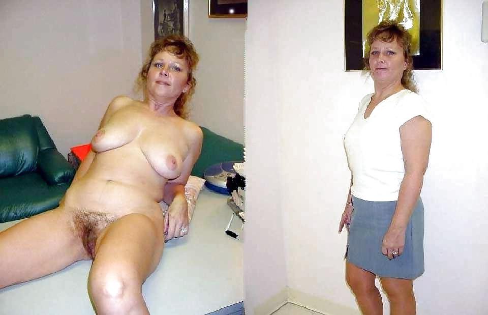 25P Dressed - Undressed Hairy women Part 17