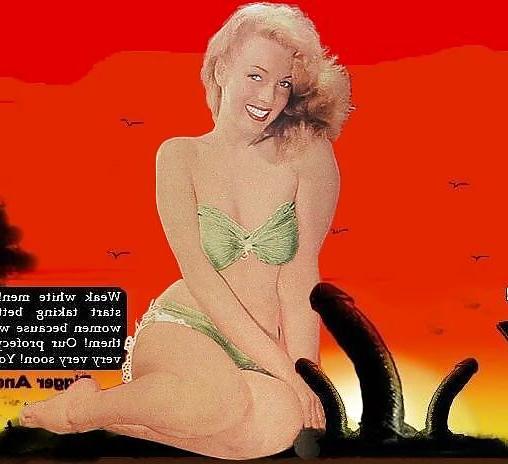 25P Marilyn Monroe interracial.