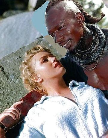 25P Marilyn Monroe interracial.