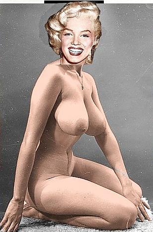 25P Marilyn Monroe interracial.
