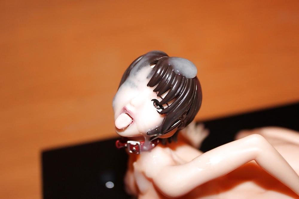 24P Slave girl facial bukkake