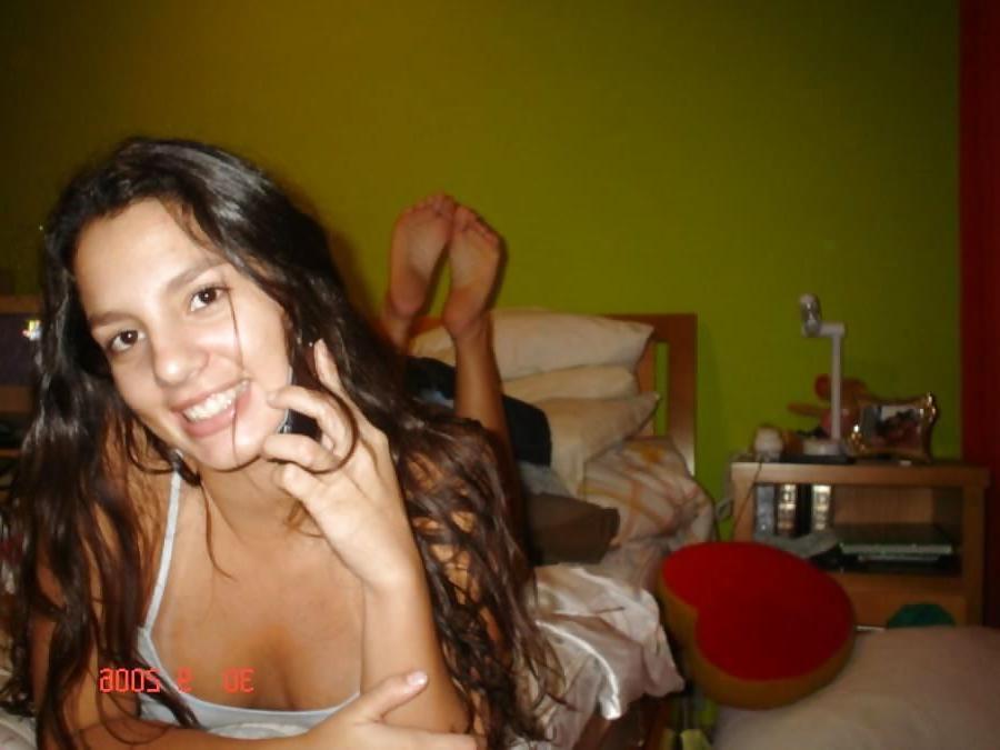 17P Amateurs delights 17 - Latina Shows Her Trimmed Pussy