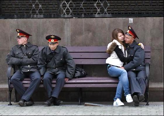9P Russian cops are also humans.