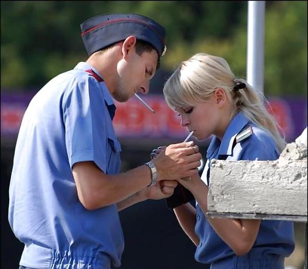 9P Russian cops are also humans.