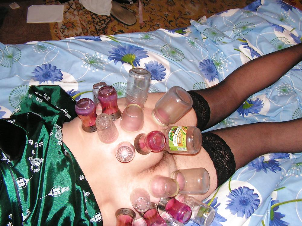 18P BDSM fire cups on ass