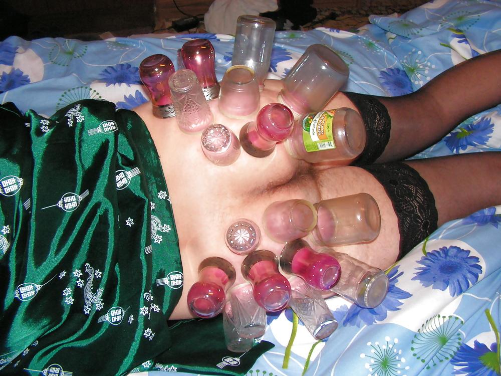 18P BDSM fire cups on ass