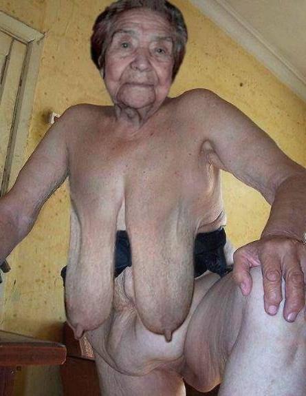 15P old women with big saggy wrinkly boobs