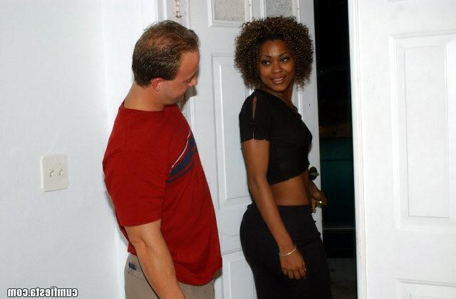 15P Exotic black hottie with a great delight for a loaded cock