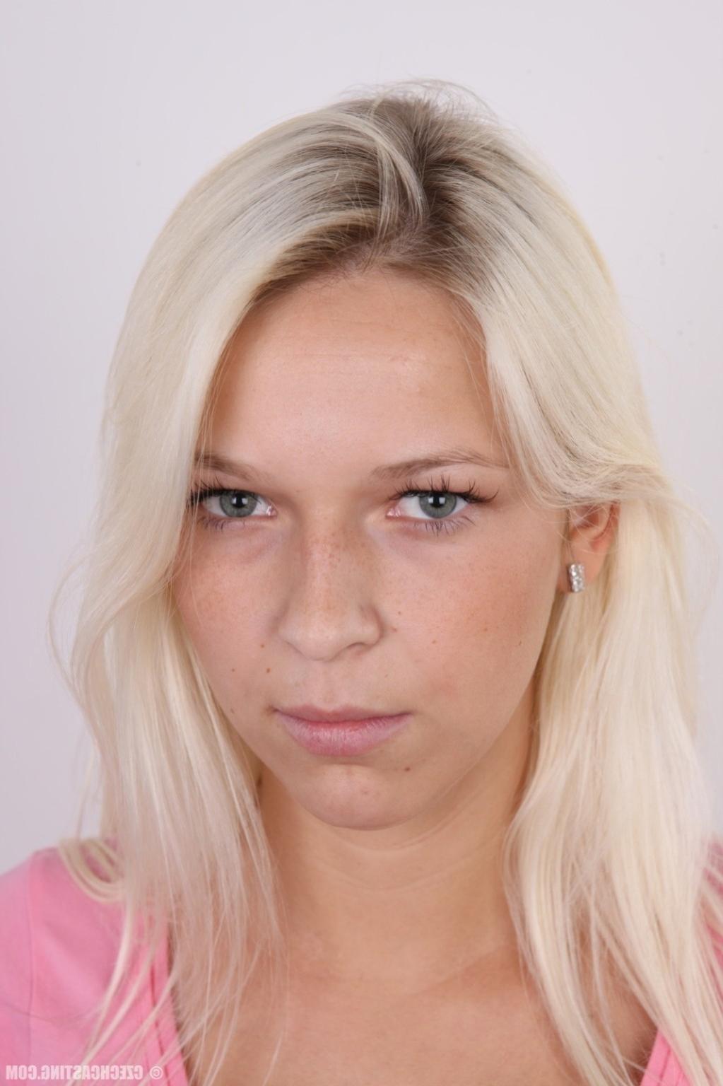 17P Sweet blonde teen shows her naked body