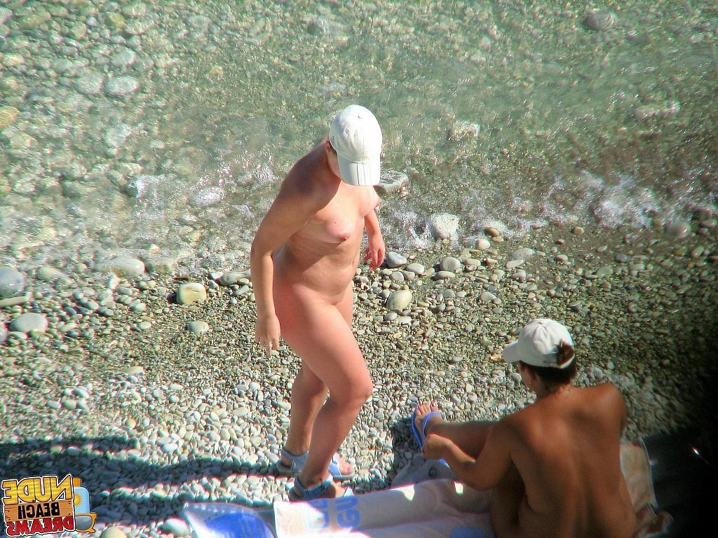 15P MILFs sunbathing all naked
