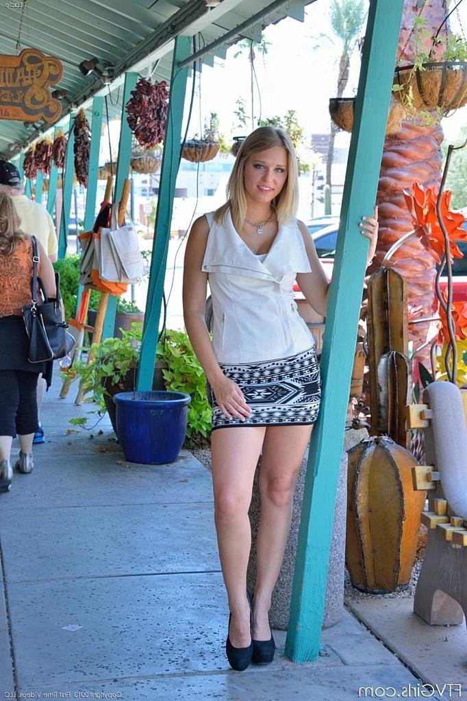15P Cute teen sneaky public flashes in busy tourist area