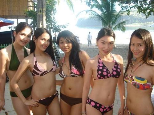 12P Sexy chicks first time of getting fucked behind