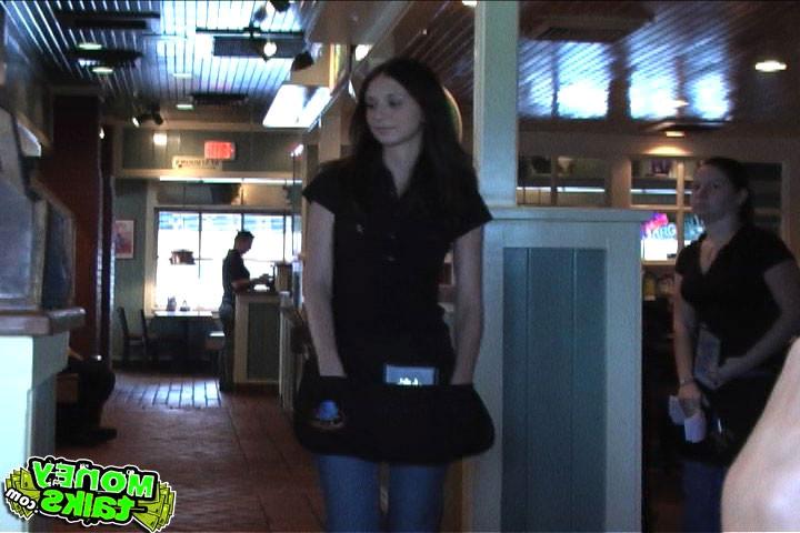 23P These amazing pics of this cute waitress gettin down and dirty after her shift f