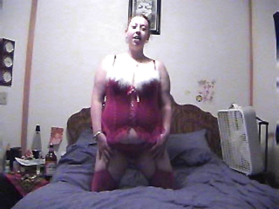 19P Ny wife in a Christmas teddy