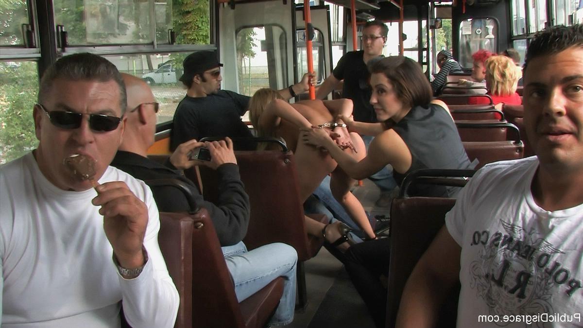 24P Smoking hot Hungarian girl is fucked in the ass on a public bus
