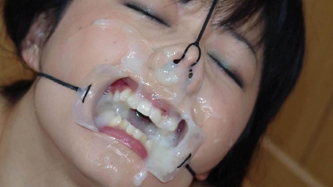 15P messy cum covered amateur faces