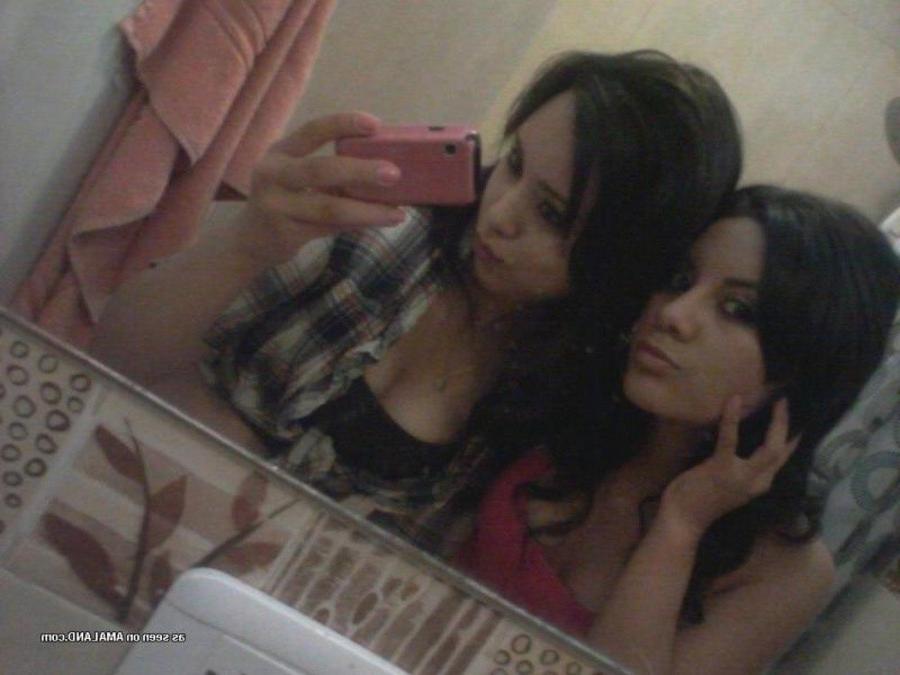 12P Tight Latina teen selfshooting and posing with friends
