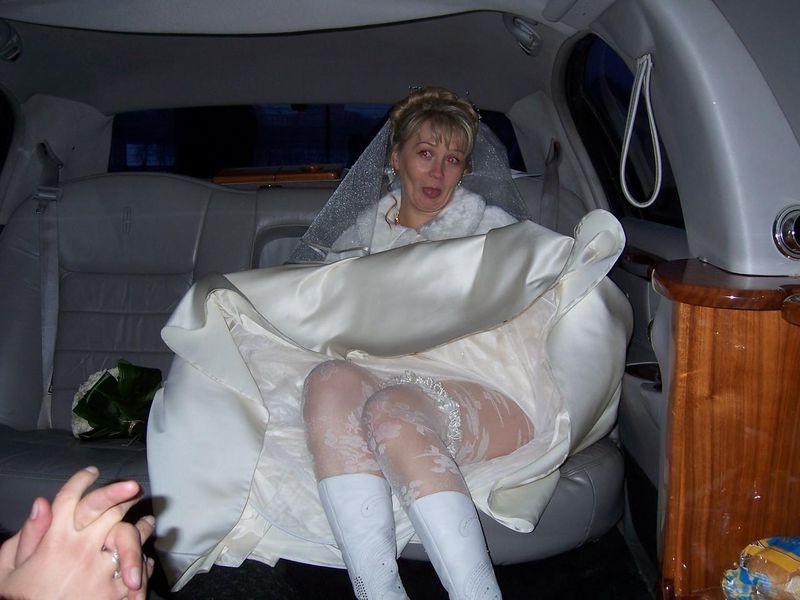15P Horny amateur brides getting wild on their wedding nights