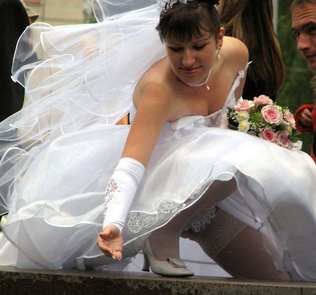 15P Horny amateur brides getting wild on their wedding nights