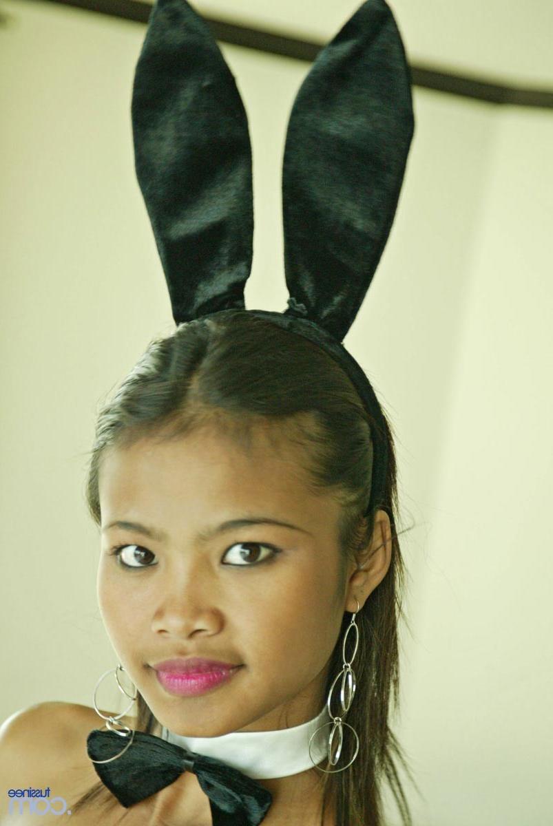 15P Tussinee doing her best playboy bunny impersonation