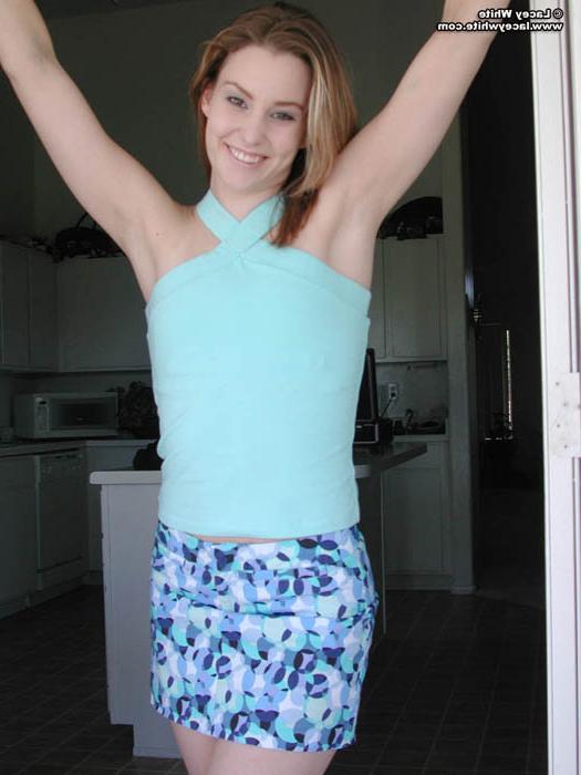 16P Lacey White reveals her tiny titties