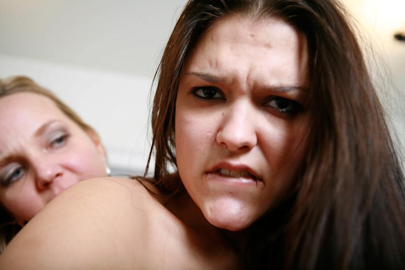 20P Vanessa cried, It feels so weird to me! Soon she was having her first threesome-