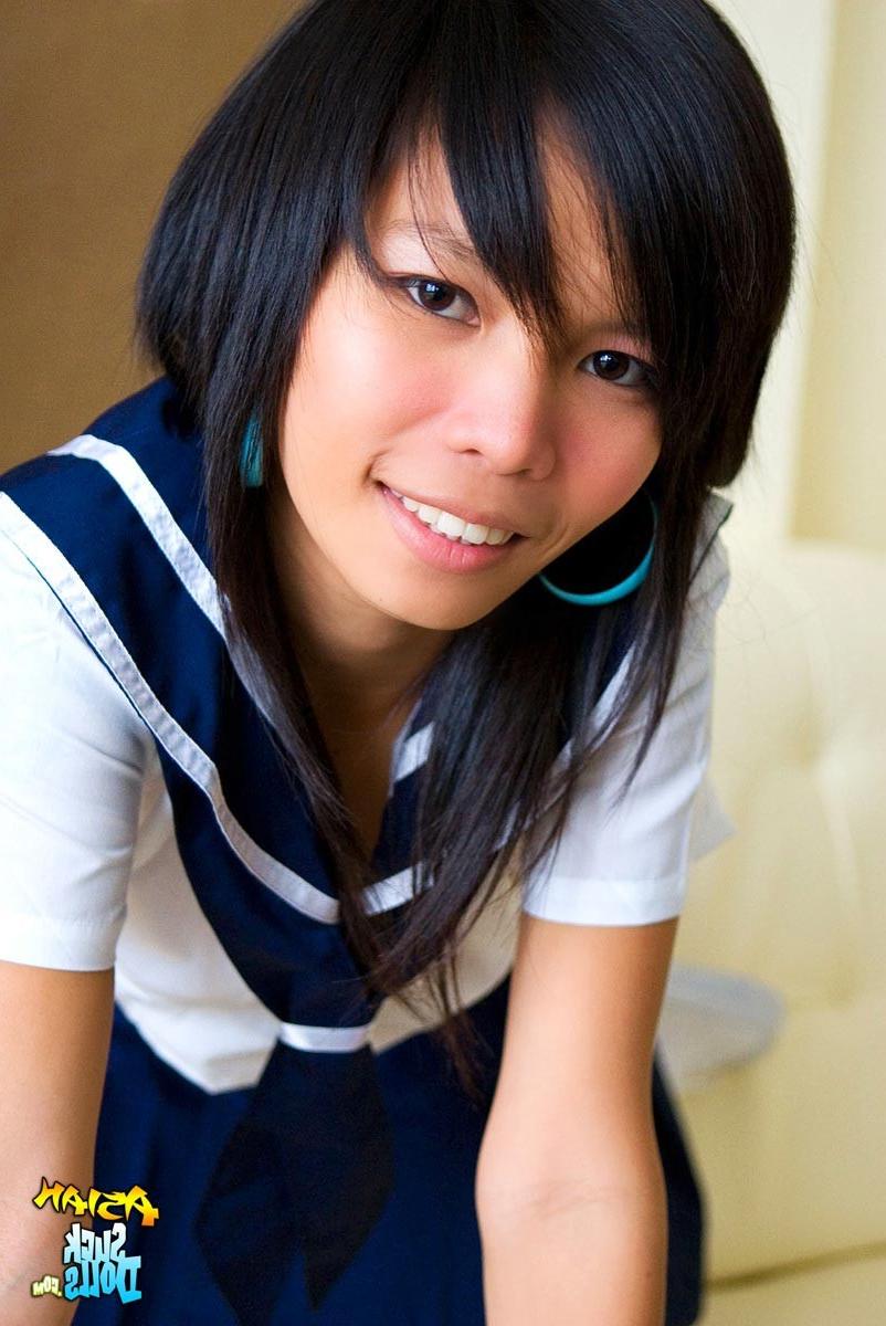 15P Puy is dressed like a sailor girl and needs a cock to ride on