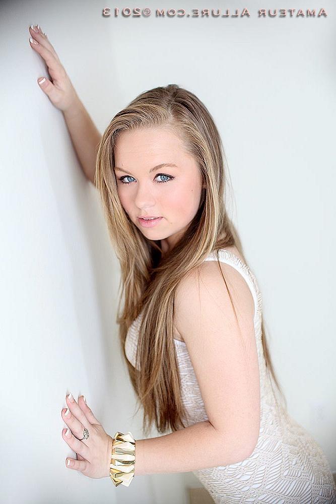 16P Teen watching with her blue eyes while blowing cock