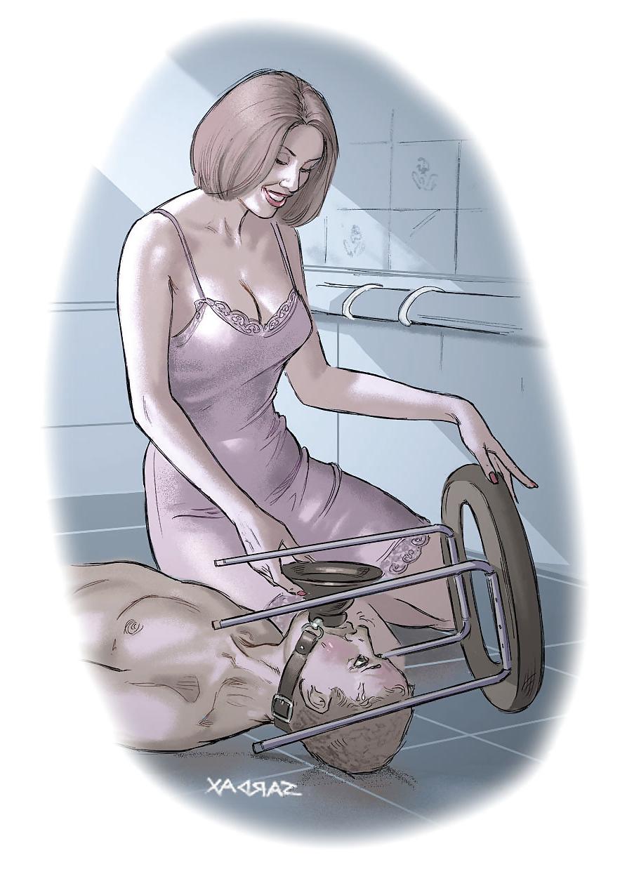 11P Femdom Drawings
