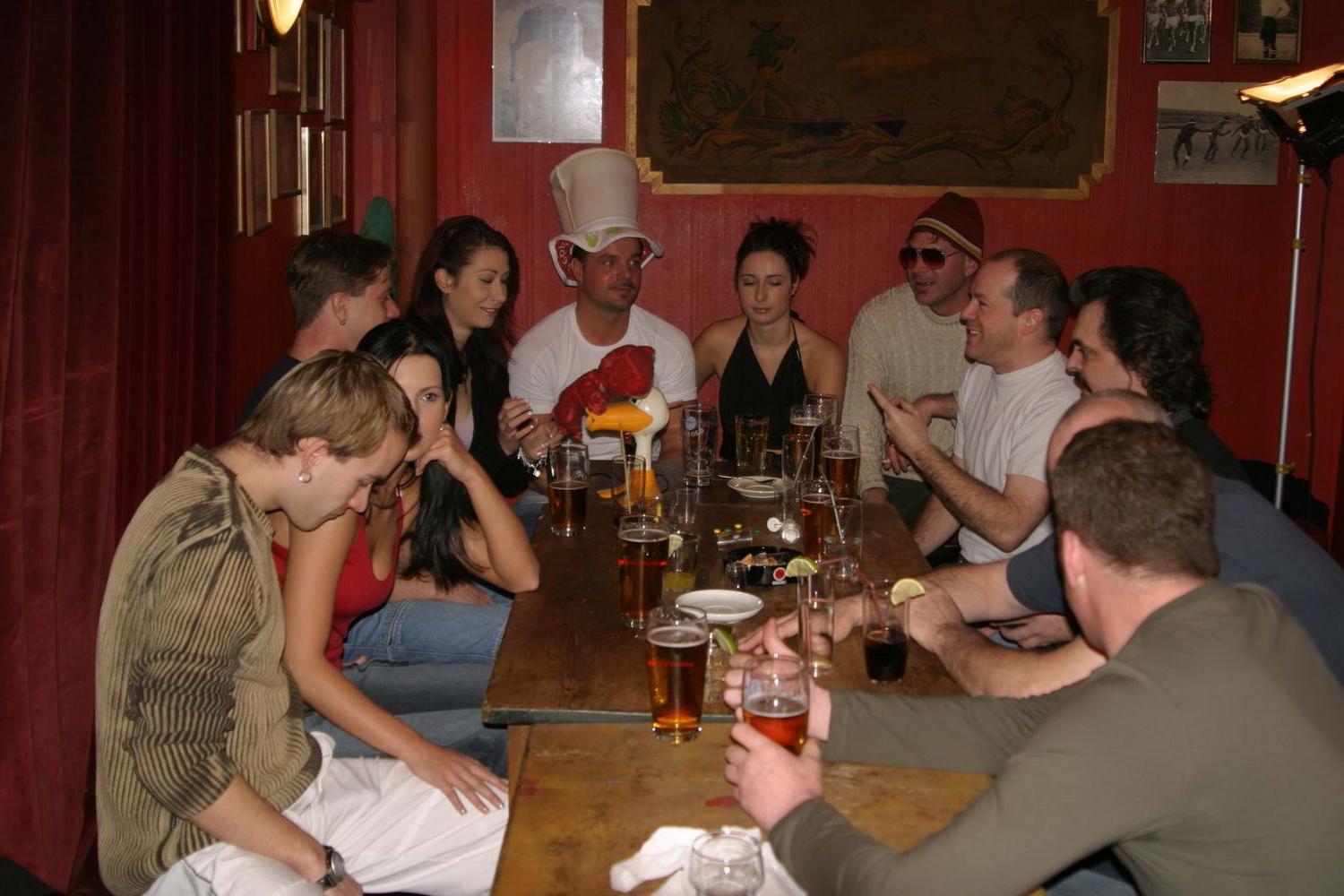 16P Wild Orgy At A Bourbon Street club