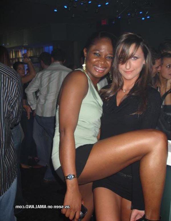 12P Ebony club girls having fun in the club
