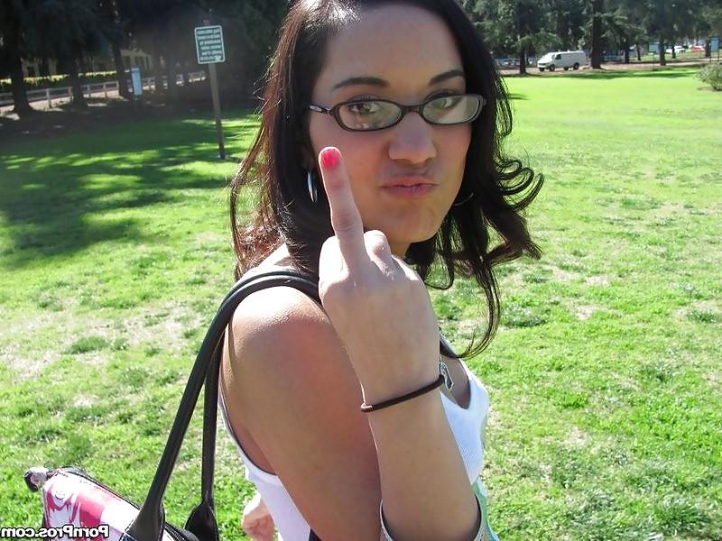 5P Femdom bitches and middle finger