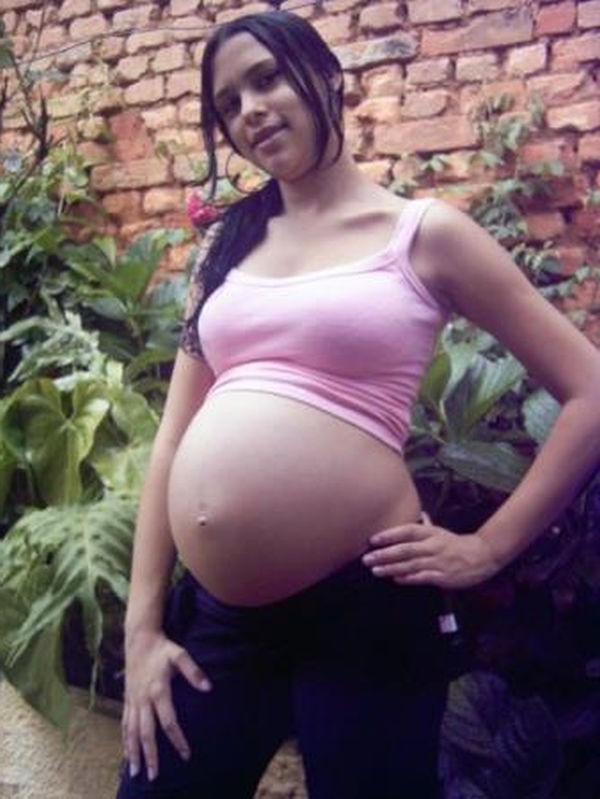 16P Amazing collection of pregnant teen girls