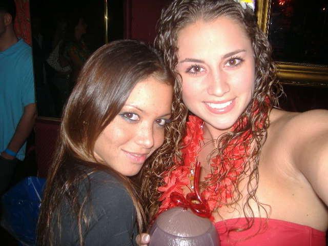 15P Hot Latina at a party with friends