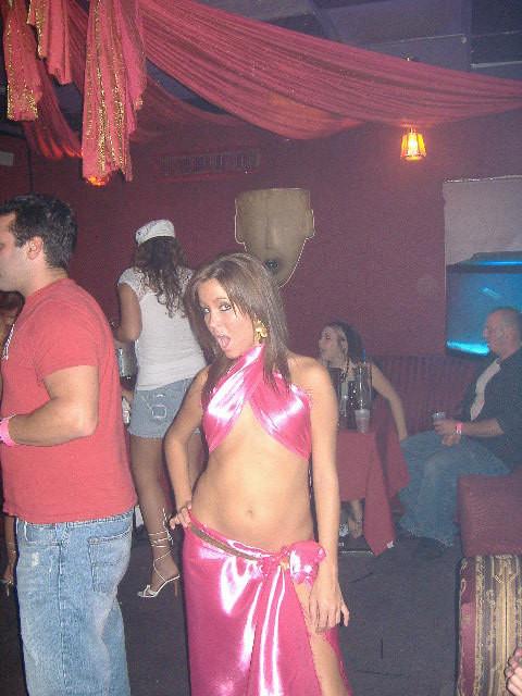 15P Hot Latina at a party with friends