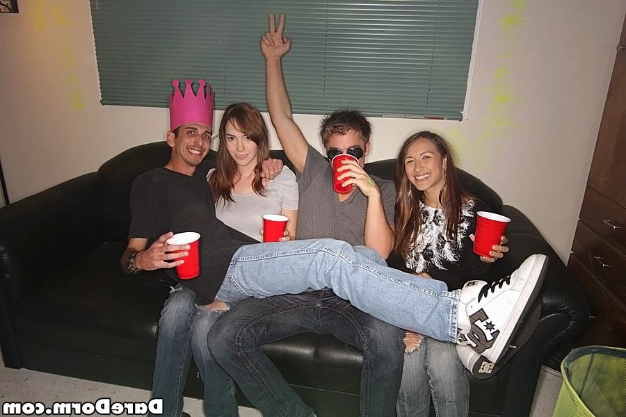 12P Hot naked black college teen pounded hard while roommate watches and masterbates