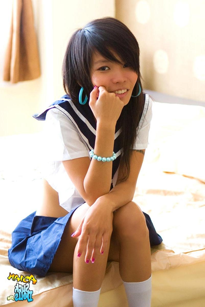 15P Puy is dressed like a sailor girl and needs a cock to ride on!