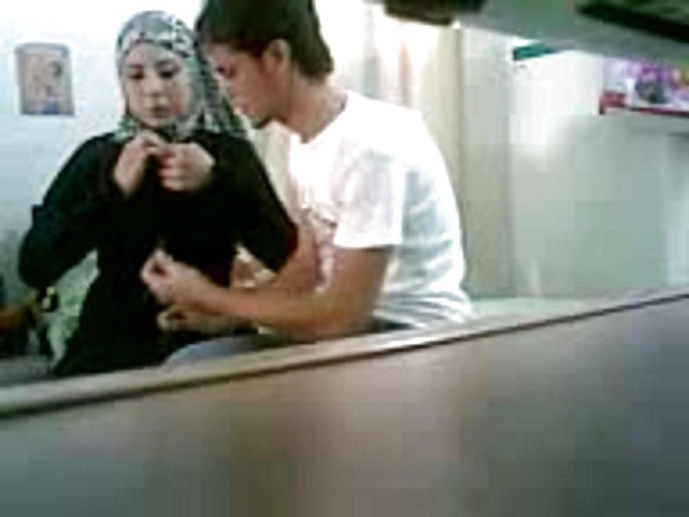 11P Arab girl fondled