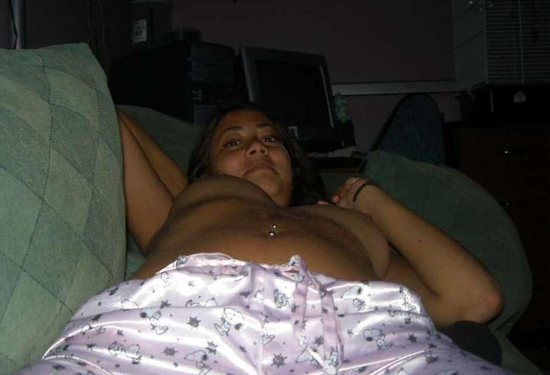 15P Hot Latina chick stripping